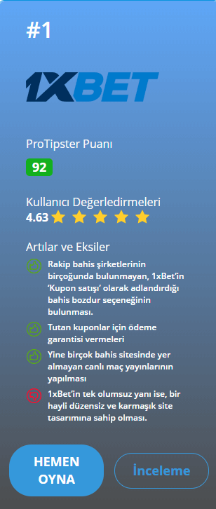 1xbet bahis siteleri inceleme